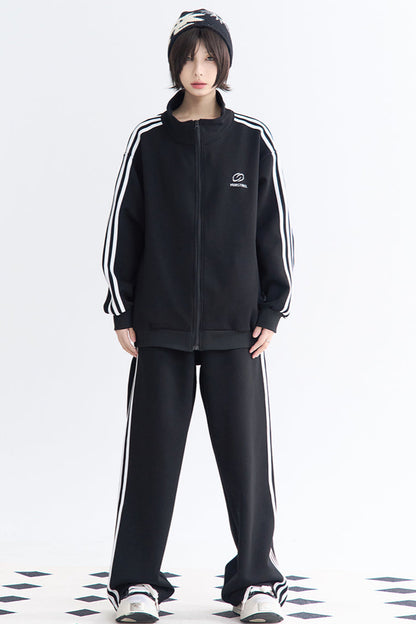 ミュージアムスタイルジップジャケット＋パンツ