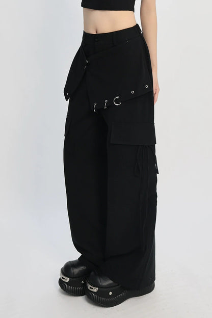 Casual Dark Punk Pants