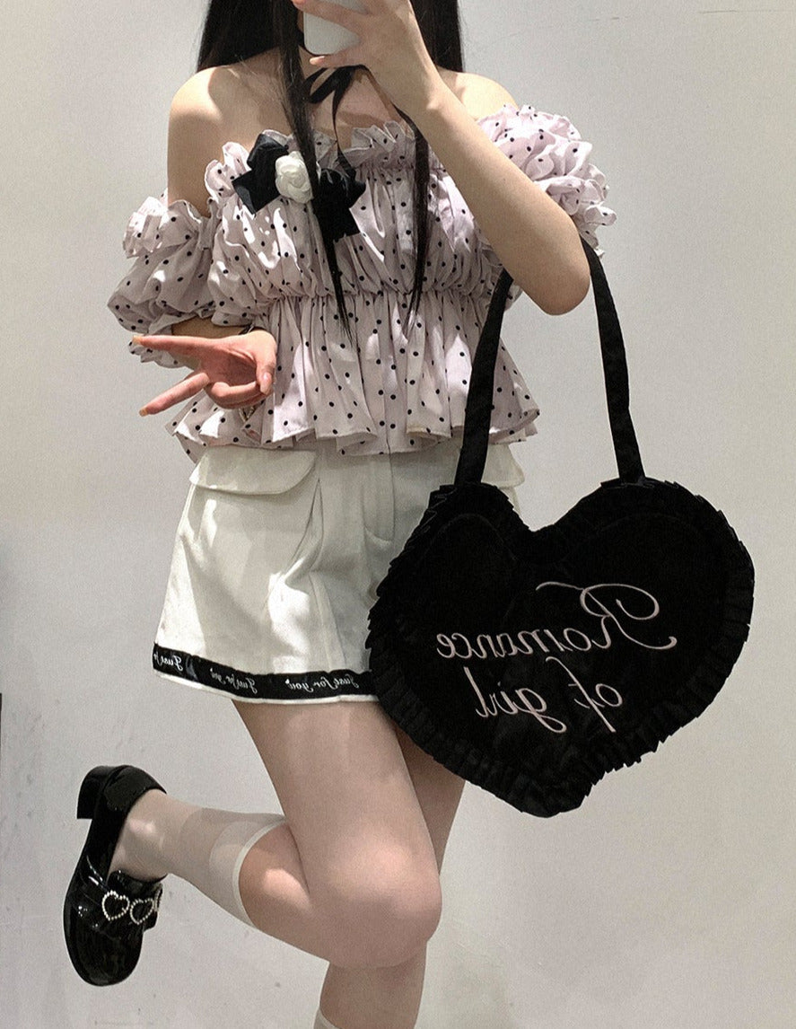 Loose Casual Love Lace Shorts [Reserved Item