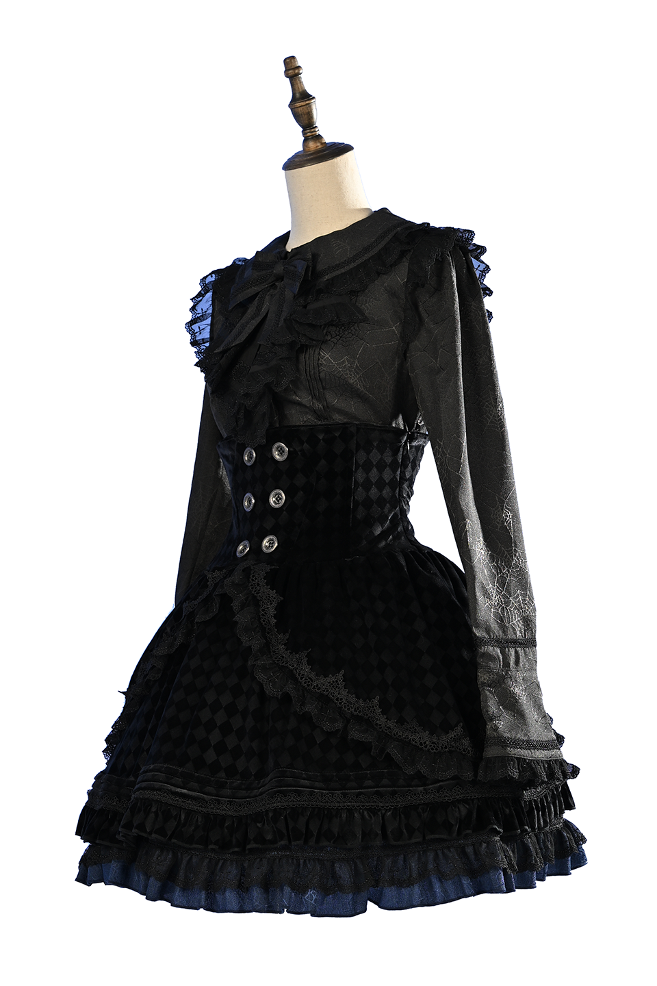 Deposit Will Never Be Again Original Design Gothic Twin Set Lolita Prince Line