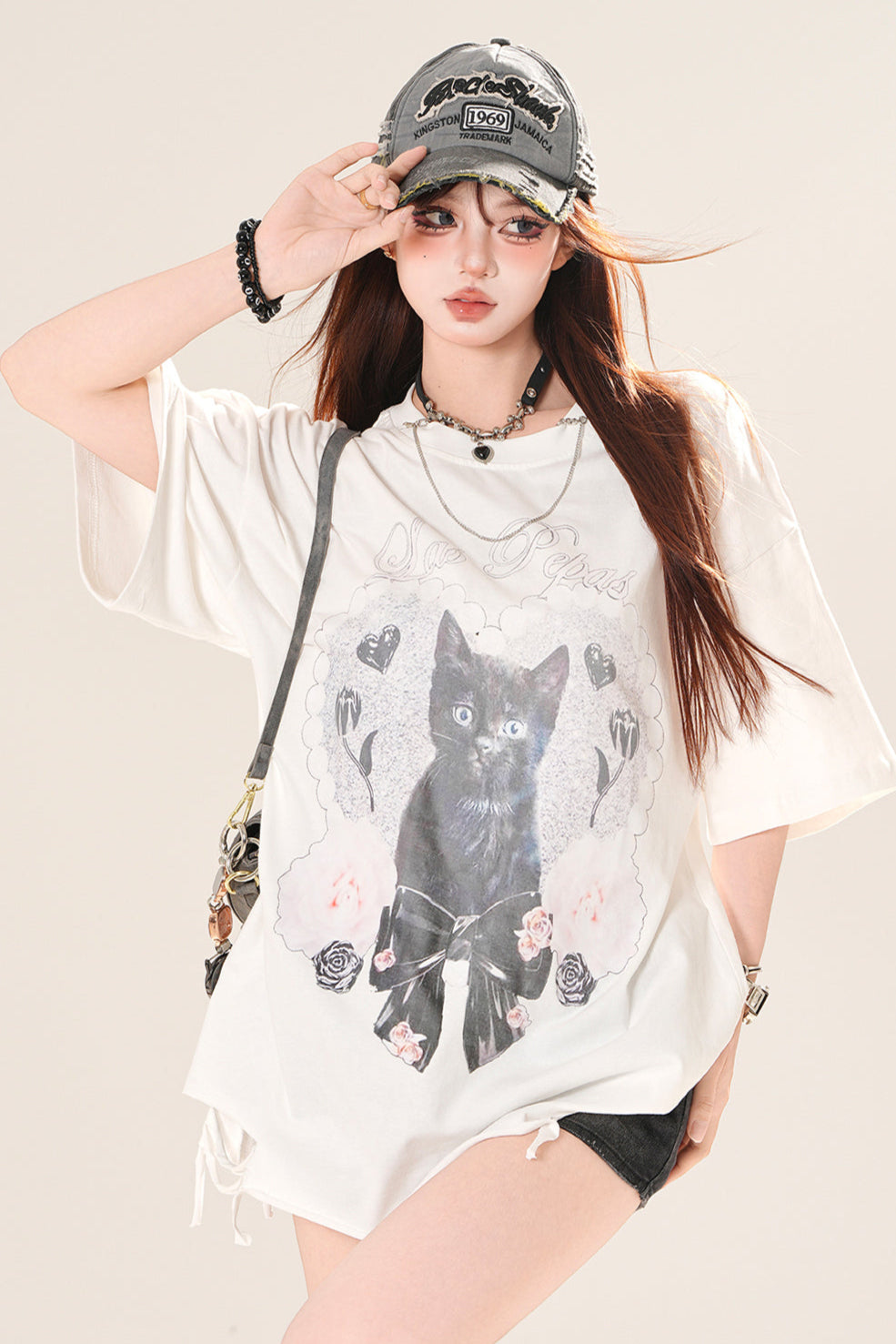 オーバールーズキャットハーチトップス