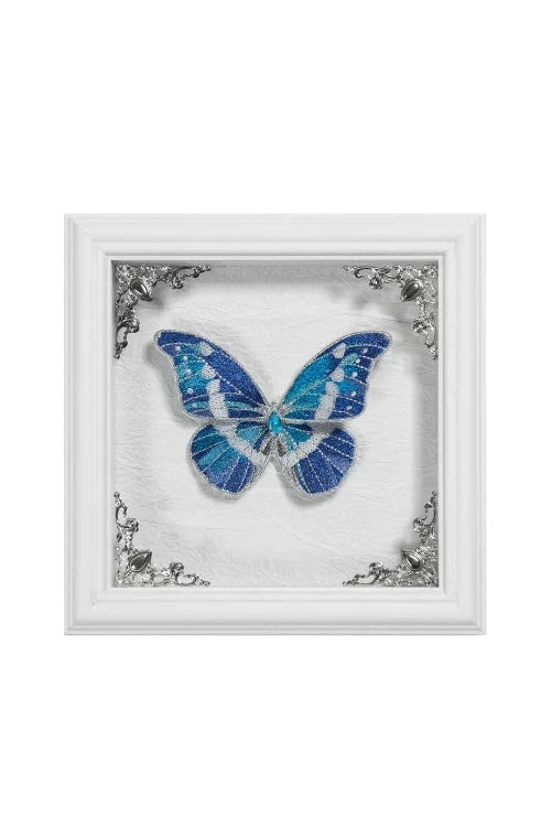[Pre-order Deadline: October 14] Black/White Gothic Lolita Butterfly Ribbon Series Accessories (Bonnet/Lace Headdress Kc/Kc/4 Types of Photo Frames/Photo Frame Set)