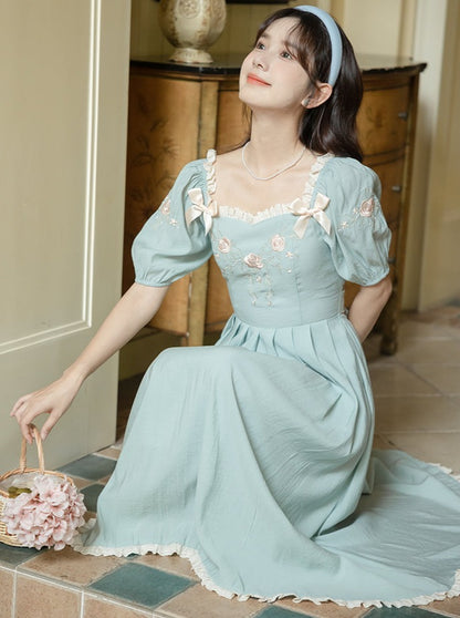 French Romantic Princess Retro Dress