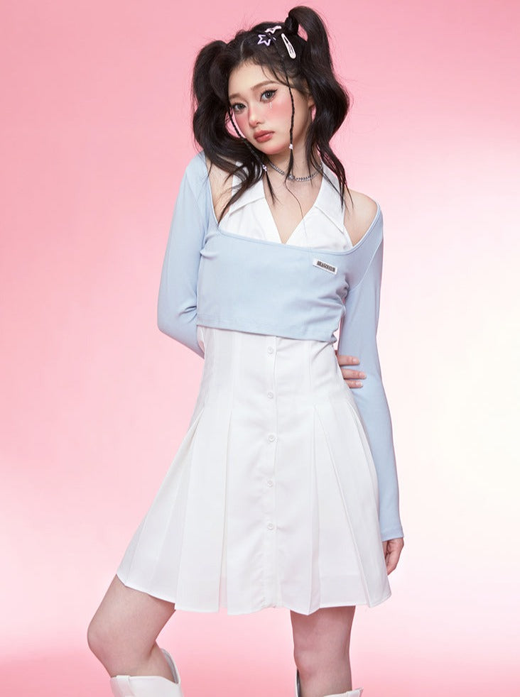 Ice Girl Two Piece Dress