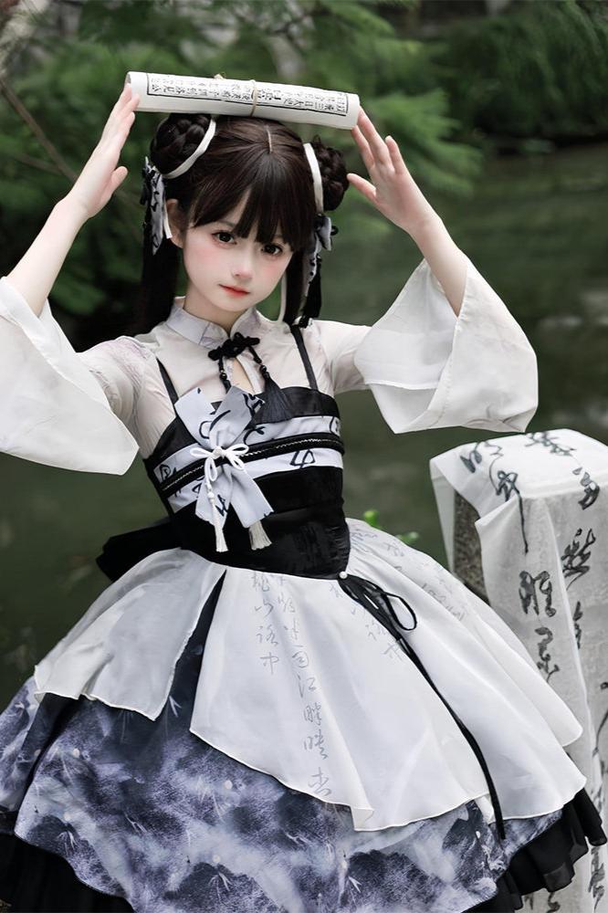 Retro Chic Chinese Lolita Dress