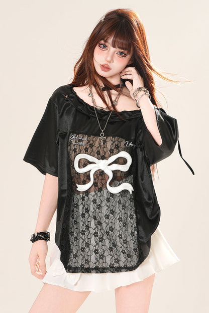 ドリーミーホローショルダートップス