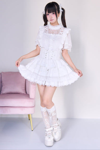 Mine lace top + cake skirt