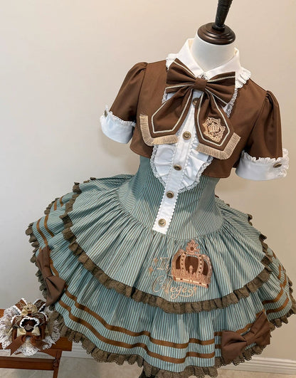 [Pre-order Deadline: March 31] Magical Academy Elegant Crown Embroidery Dress Type A/B