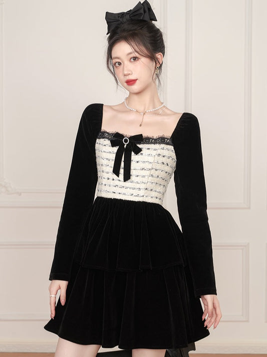 ベルベットフレンチプリンセスワンピース