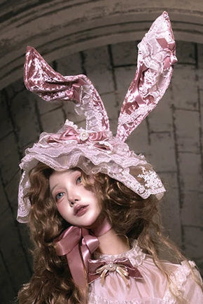 【4月8日予約締切】スウィートロリータバニーシリーズうさ耳ハット＋アクセサリー