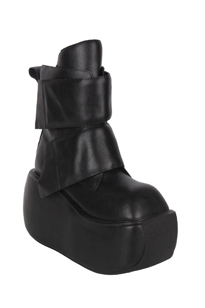 Dark Punk Mid-Calf Boots