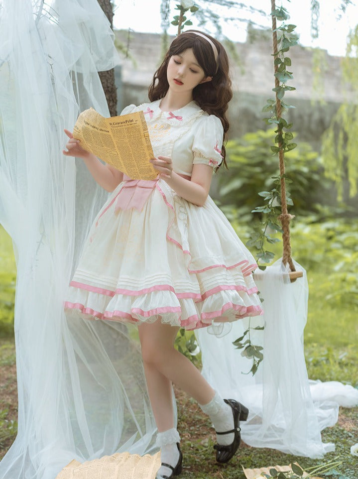 Sweet Flower Rabbit Dream Lolita Doll Dress