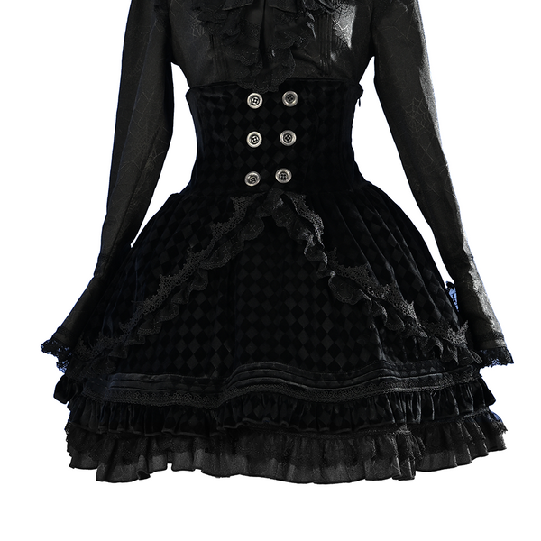 Deposit Will Never Be Again Original Design Gothic Twin Set Lolita Prince Line