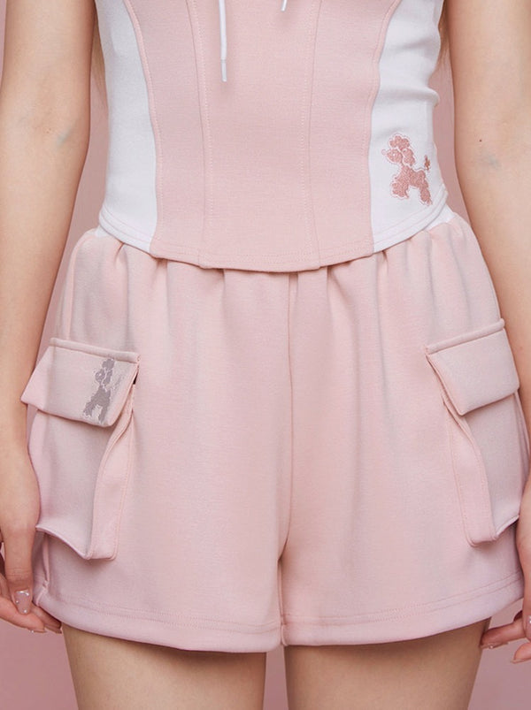 Sweet Milk Tube Top + Pocket Shorts