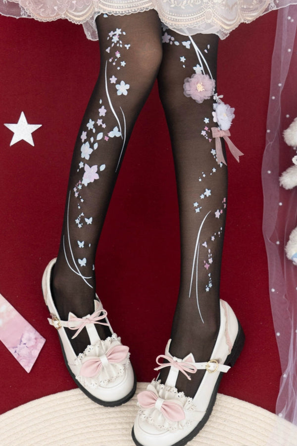 Sakura Lolita Tights