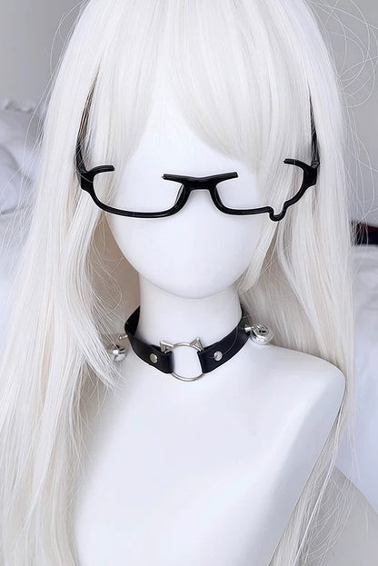 Y2K Tears Anime Glasses