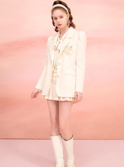 Candy Light Apricot Pearl Jacket