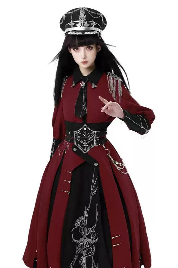 [Reservation Product] Scarlet Night Red Armor Element