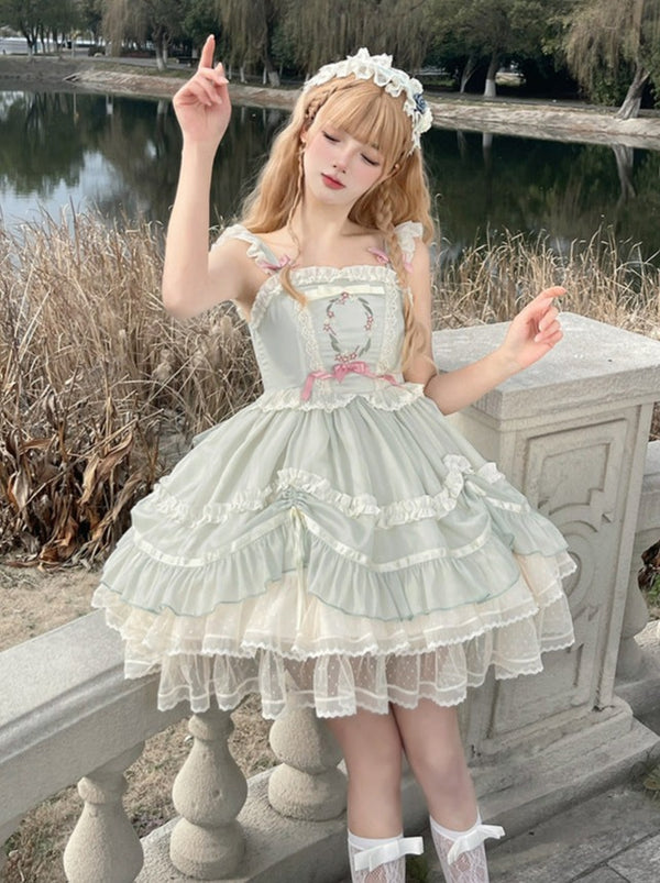 Ruffled Princess Dress + Shirt + Bolero