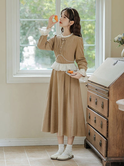 French Style Retro Long Skirt