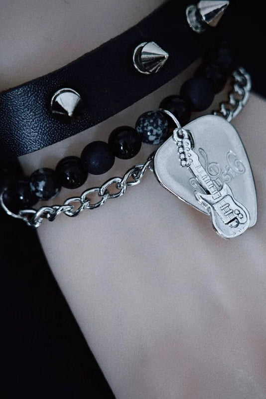 ギターペンダントブレスレット