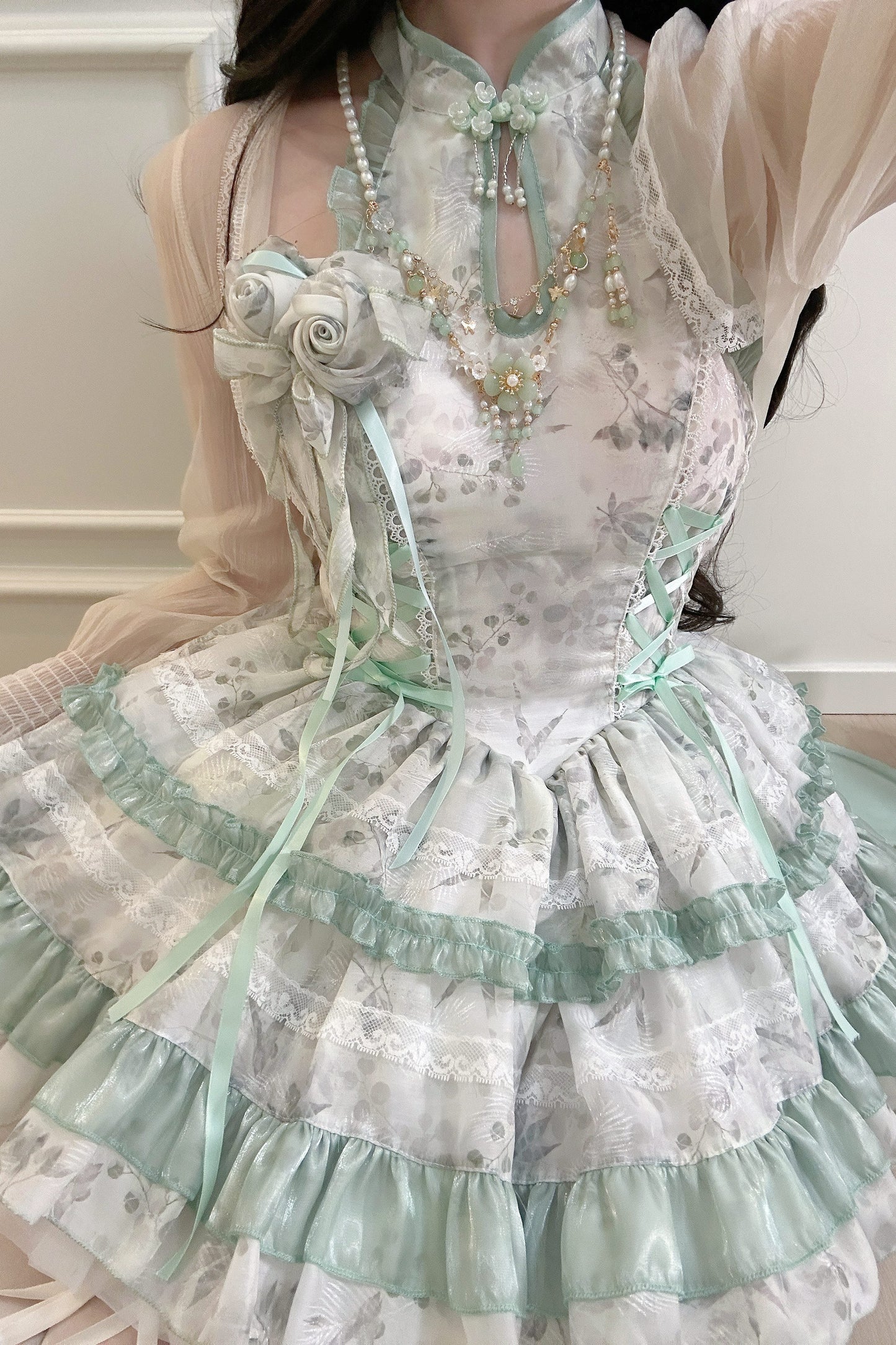 Peach Sugar Sweet Lolita Dress