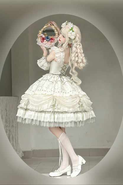 Jasmine Elegant Ballerina Lolita Dress and Accessories