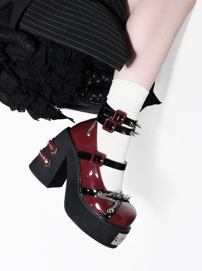 Dark Punk Volume Shoes