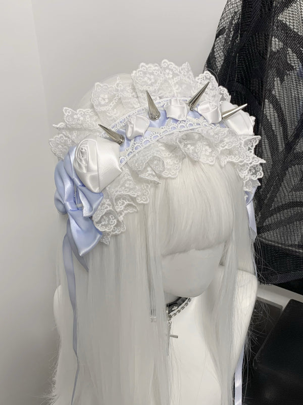 Punk Rivet Hair Accessories Headband