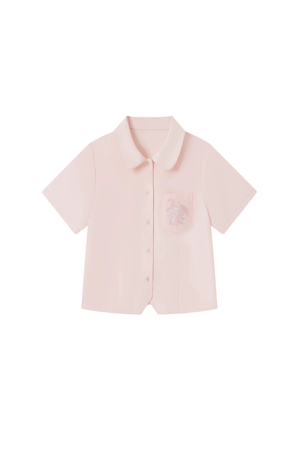 Süßes chinesisches Adrett-Stil Hemd + Rock + Schleifen-Krawatte