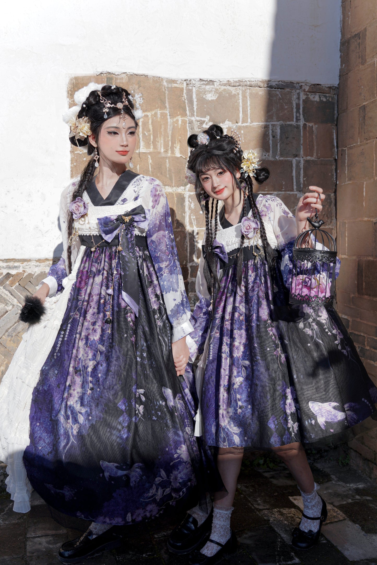 星空の夜魔法ロリータセット