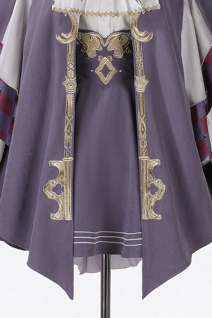 エレガントスタイルケープ+ブラウス+スカート