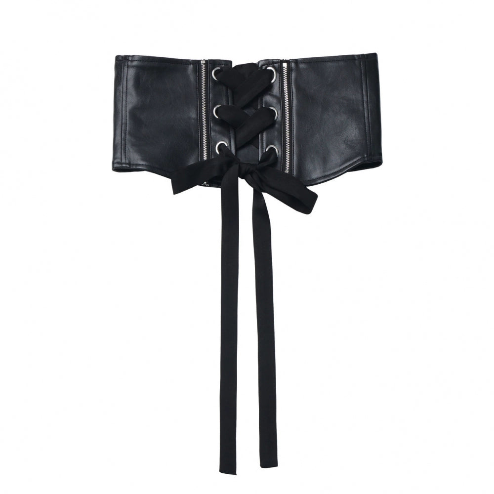 China Top + Chiffon Pants + Corset