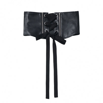 China Top + Chiffon Pants + Corset