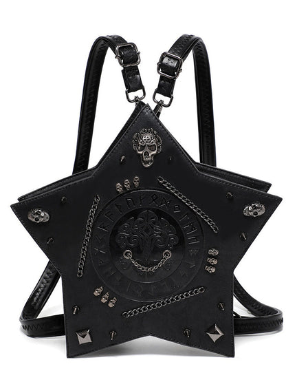 Black Magic Pentagram Gothic Bag