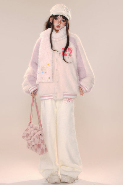 プラスフリースルーズコットンパンツ