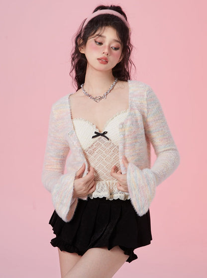 Fantasy Marshmallow Soft Mix Knit