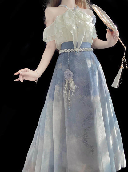 インプルーブドハンフーホースフェイススカートセット