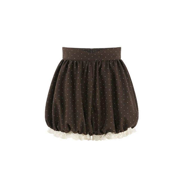 ピンクスイートブラウス+ショートパンツ