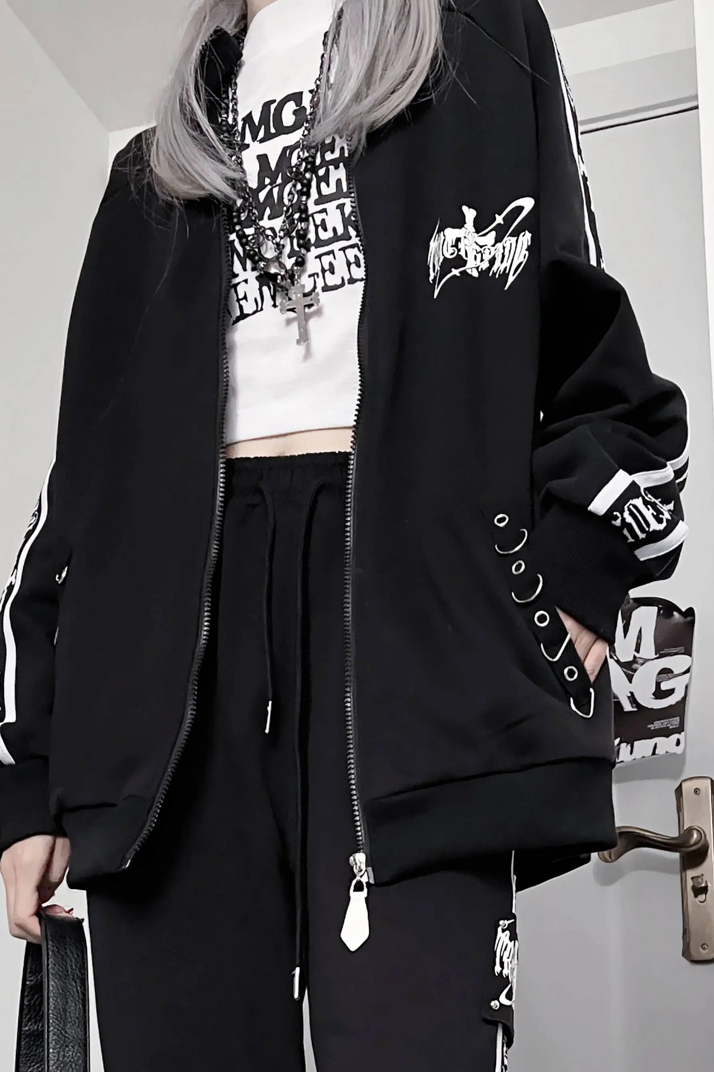 スーパードライブミラーフードパーカー+パンツ