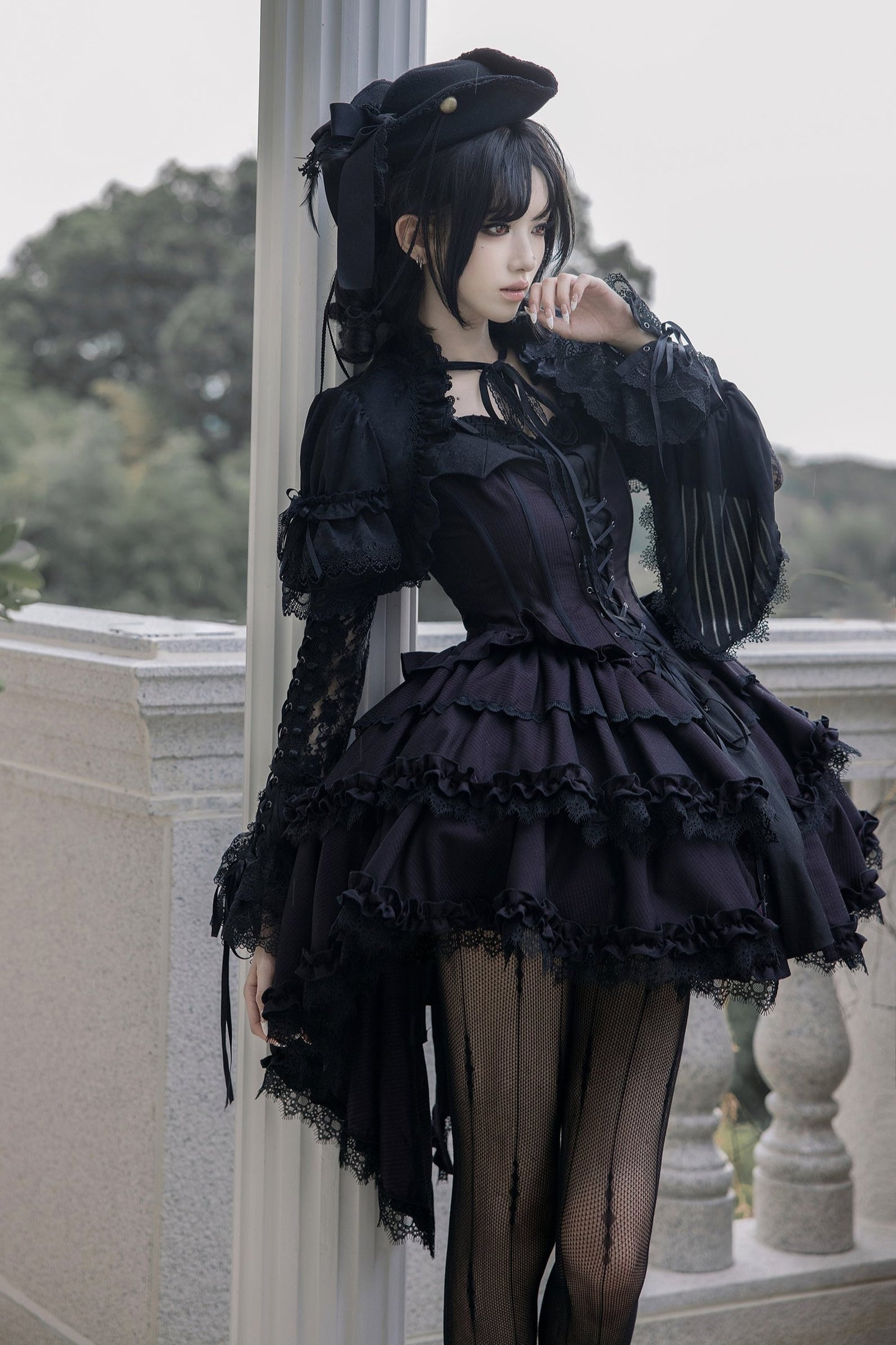 [October 6 Reservation Deadline] Liana Series Shawl Jacket + Little Bat Suspender Dress + Sleeve