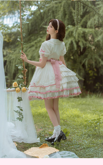 Sweet Flower Rabbit Dream Lolita Doll Dress