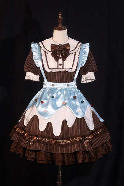 Mint Chocolate Lolita Dress + Accessories