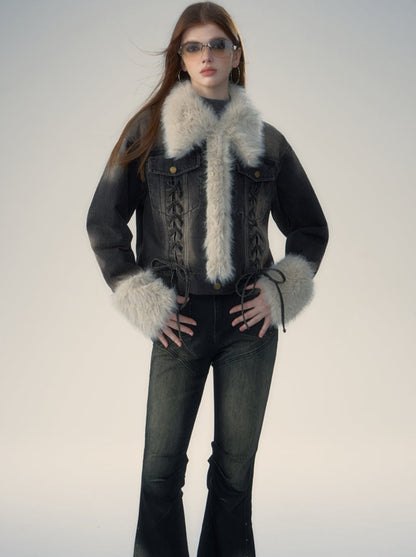 American Retro Fur Osh Fur Jacket