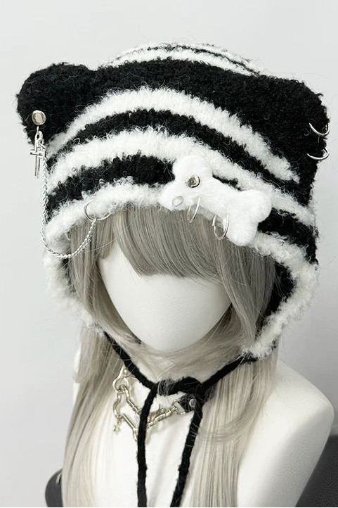 Cat Ear Knit Hat