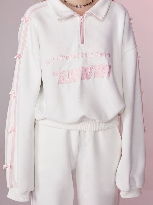 Street Sweat Tops + Casual Pants