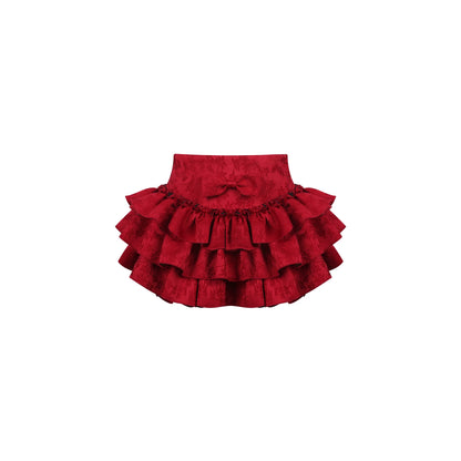 Cherry Ribbon Sugar Dress + Culottes