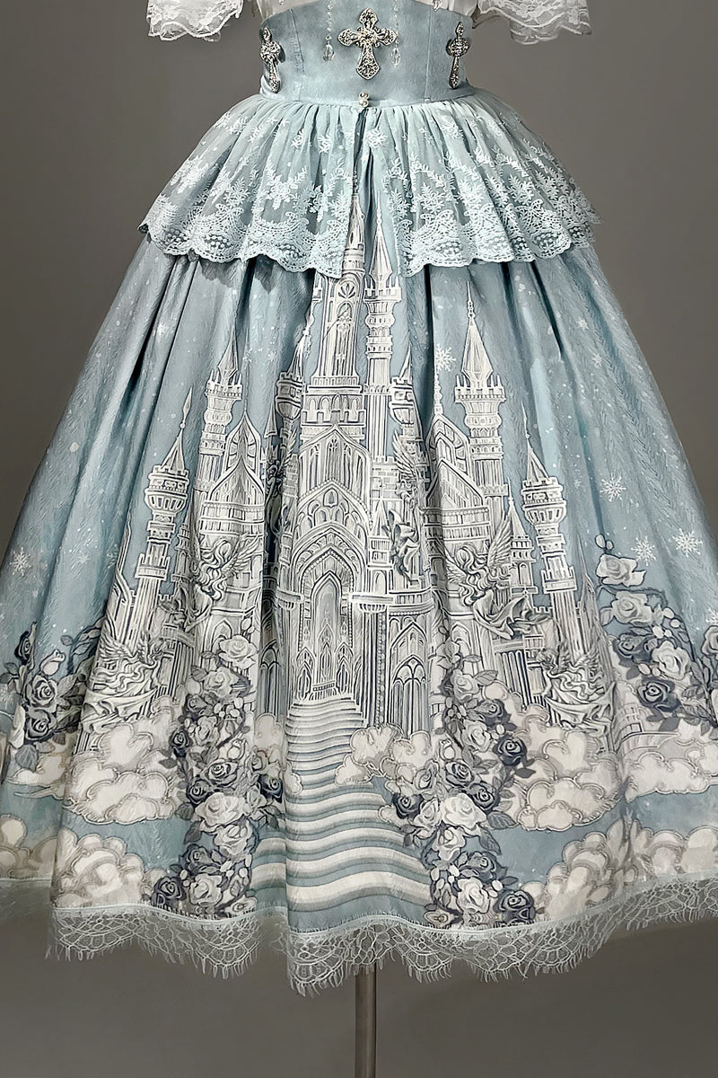 Elegant Princess Cape + Camisole + Skirt