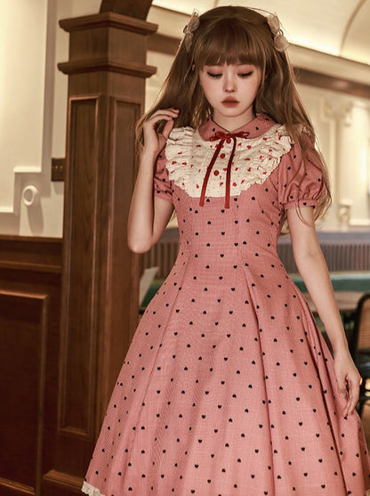 Retro Sweet Dot Lolita Dress