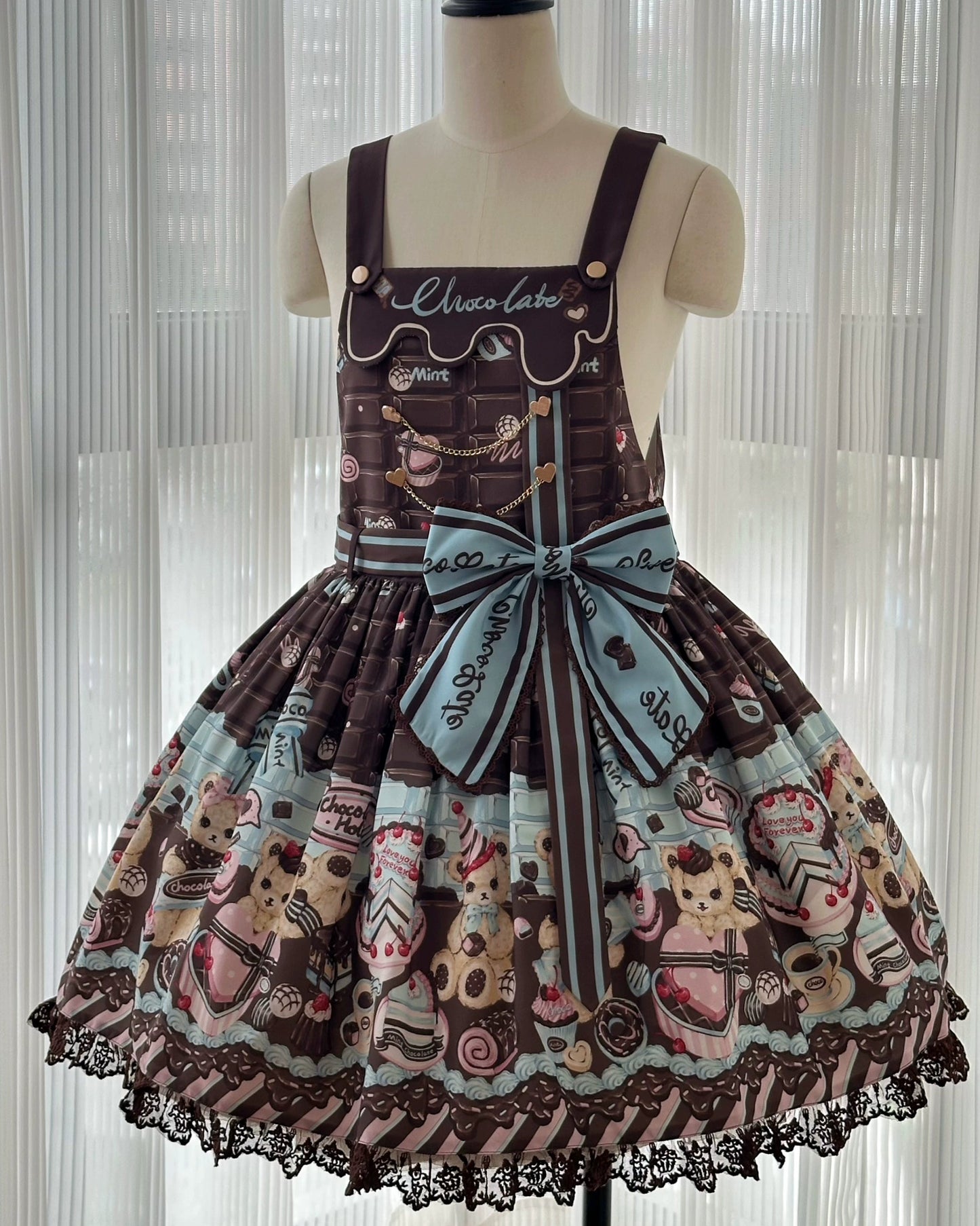 Dream Chocolate Bear Lolita Dress